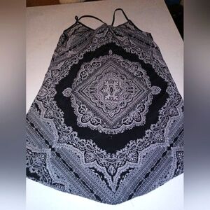 Women's Boho Patter Mini Dress